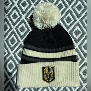 NWOT - NHL Las Vegas Golden Knights Pom Pom Winter Beanie